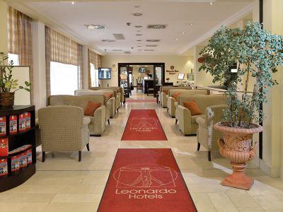 Lobby a Leonardo Hotel**** Budapest Hotelben - Leonardo Hotel**** Budapest - Kedvező árú hotel közel a Nagykörúthoz és a Petőfi-hídhoz